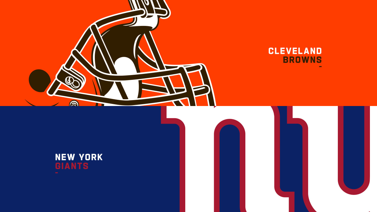 New York Giants VS Cleveland Browns Live Coverage