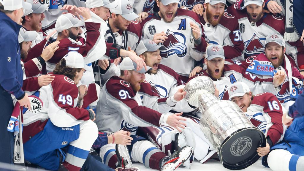 Colorado Avalanche 2022 Division Champions Stanley Cup Playoffs