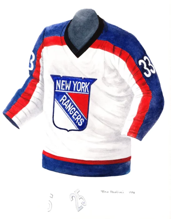The Jersey History of the New York Rangers 