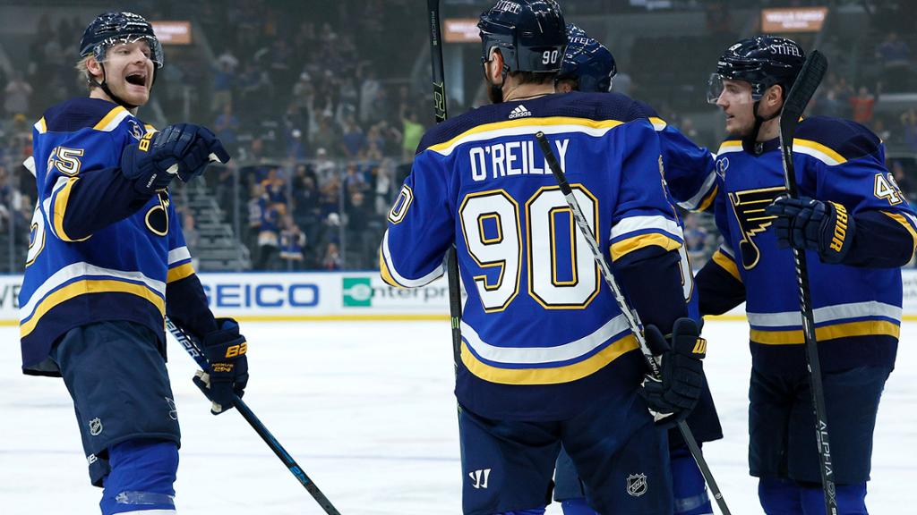 The St. Louis Blues advance to the Western Conference Semifinals