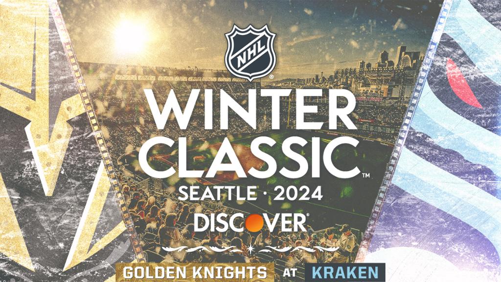 Kraken will host Golden Knights in 2024 Winter Classic at T-Mobile