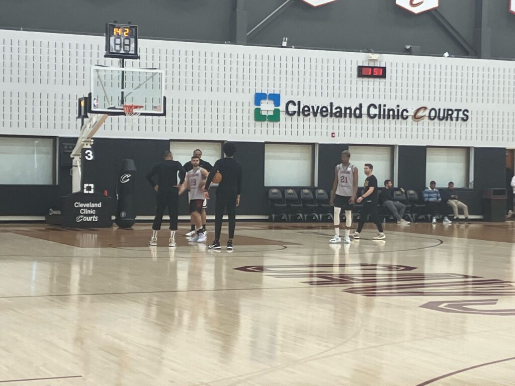 Cleveland Cavaliers Practice