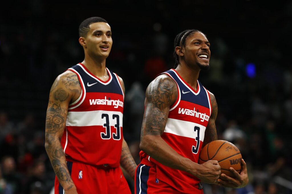 Washington Wizards Bradley Beal and Kyle Kuzma