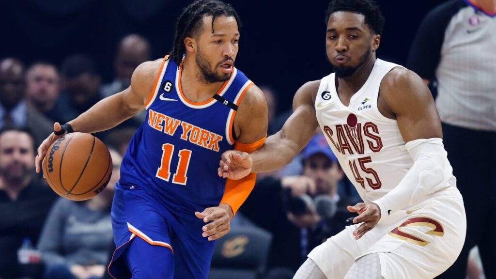 Cavaliers Donovan Mitchell Vs Knicks Jalen Brunson