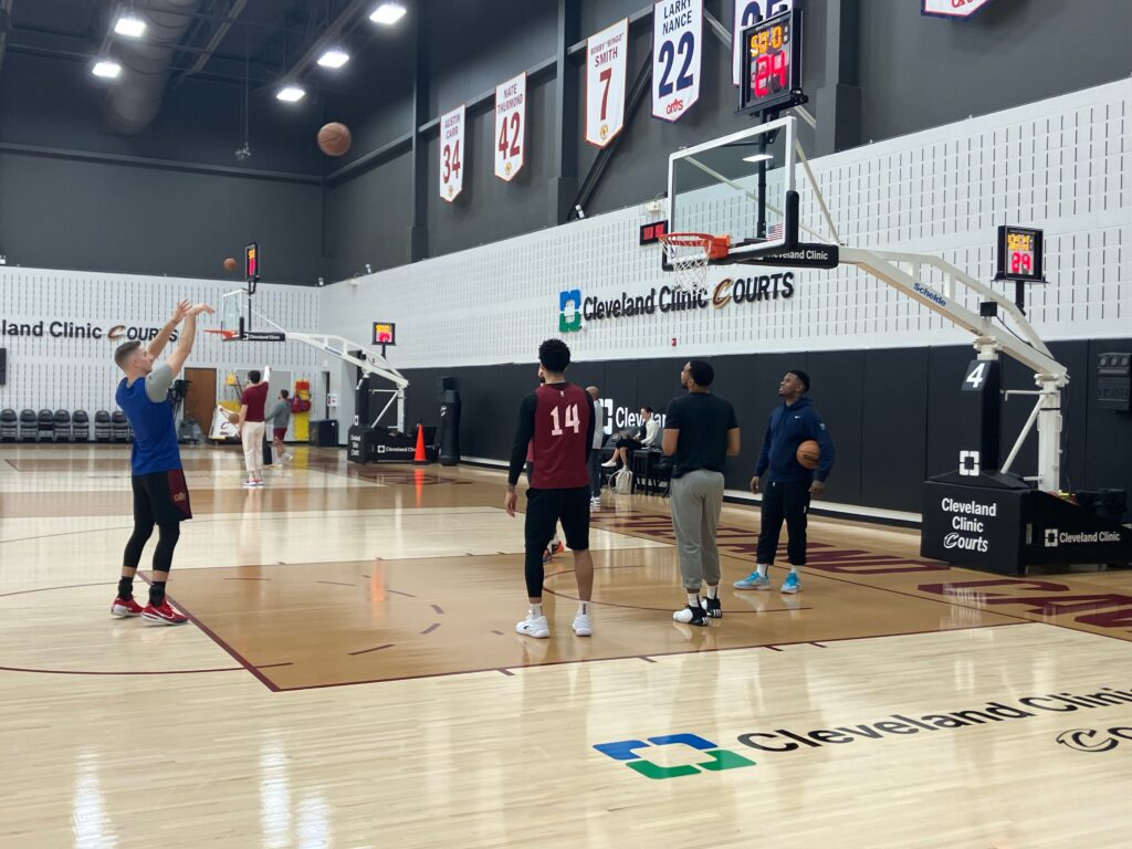 Cleveland Cavaliers Practice