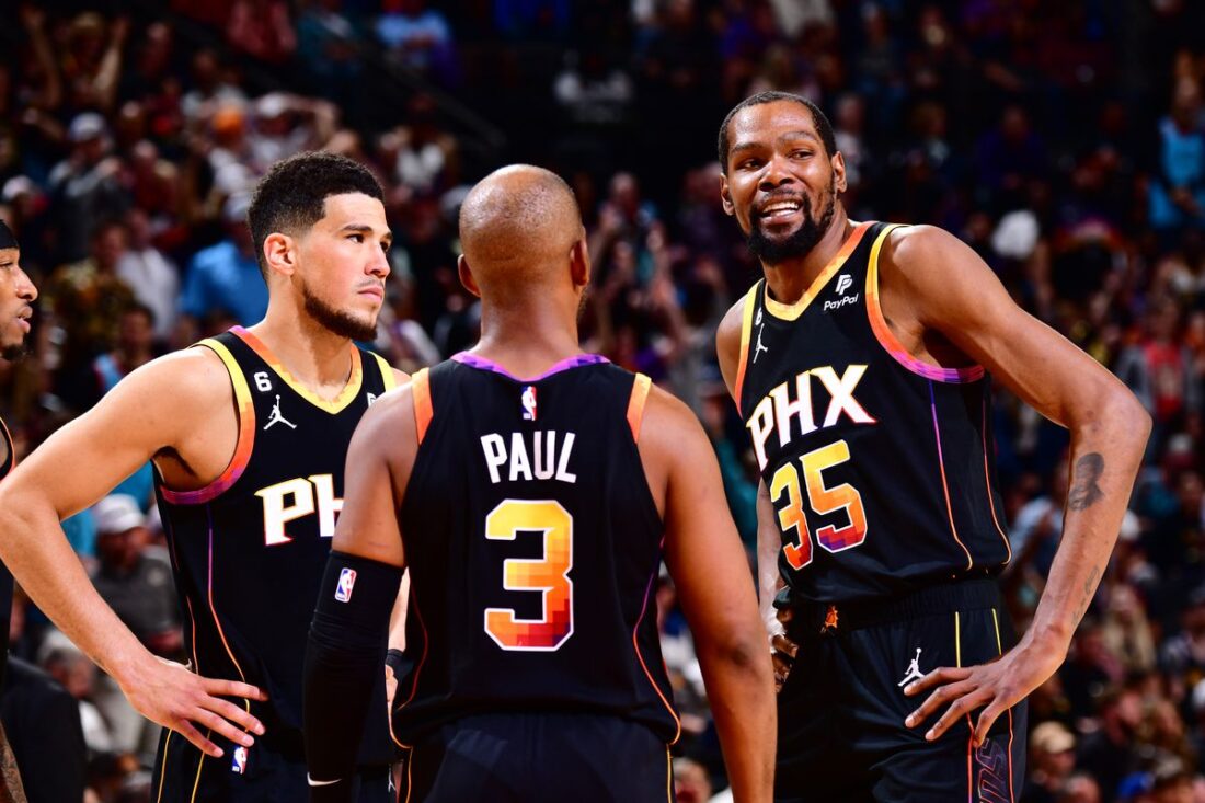 Phoenix Suns Durant Booker Chris Paul