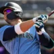 Ty France swings during a Spring Training game for the Seattle Mariners.