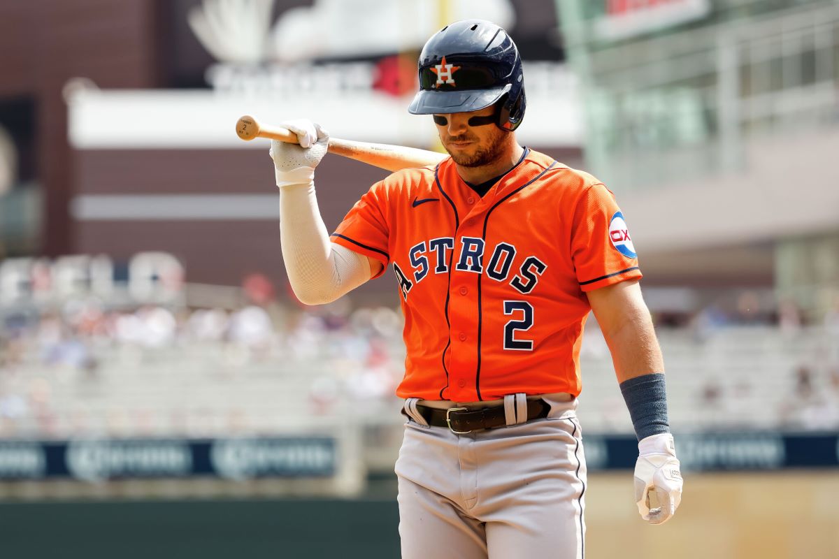 Houston Astros Orange Alternate Jersey Replica Myles Straw 2021 All-Star Game