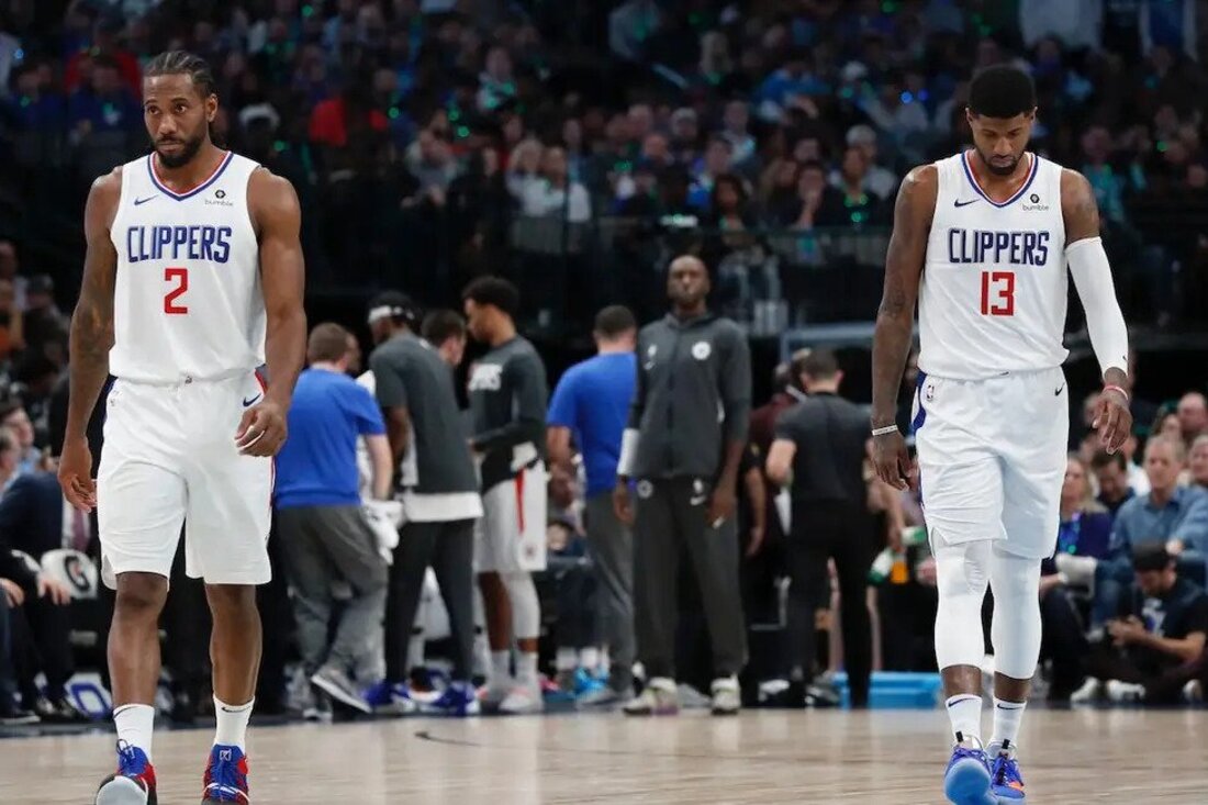 Clippers Kawhi Leonard and Paul George