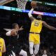 Lebron James Lakers dunk