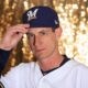 Craig Counsell poses for a Milwaukee Brewers promotional shoot.