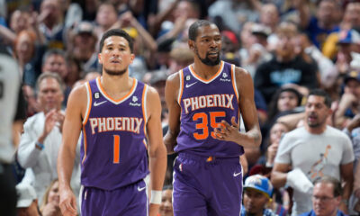 Devin Booker and Kevin Durant