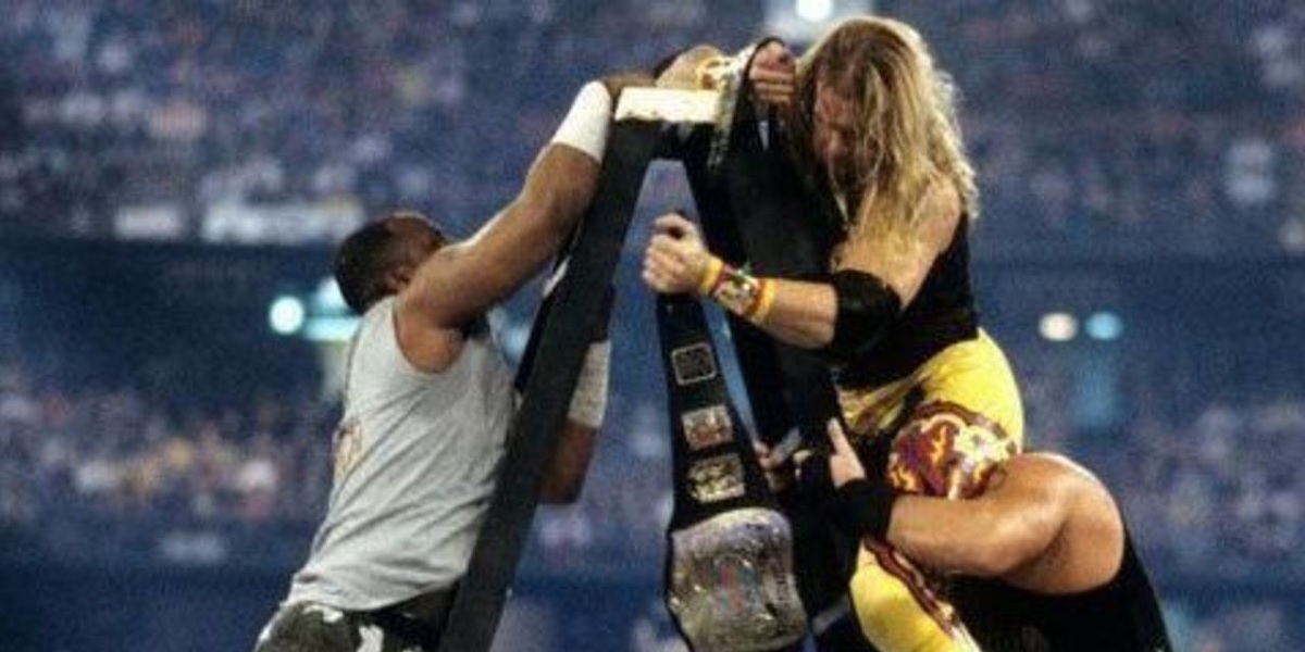 Edge and Christian and the Dudley Boyz deliver a memorable TLC match at WrestleMania.