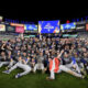 The Los Angeles Dodgers celebrate winning the 2024 World Series.