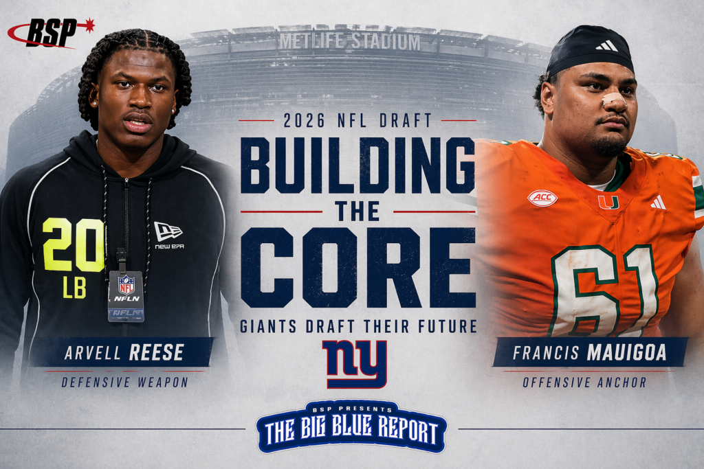 Building the Core: How New York Giants Found Their Identity in Arvell Reese and Francis Mauigoa