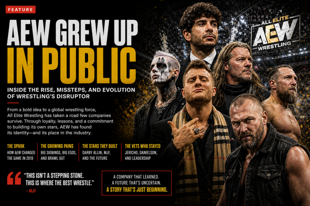 AEW Grew Up in Public: Inside the Rise, Missteps, and Evolution of Wrestling's Disruptor